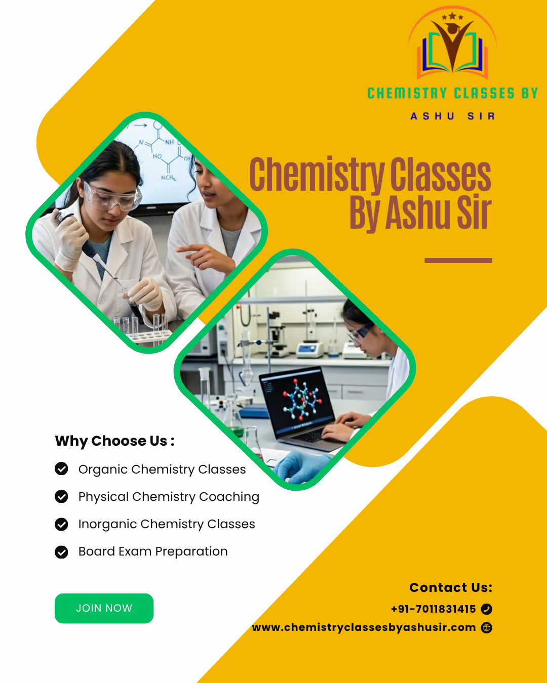 Chemistry Classes by Ashu Sir