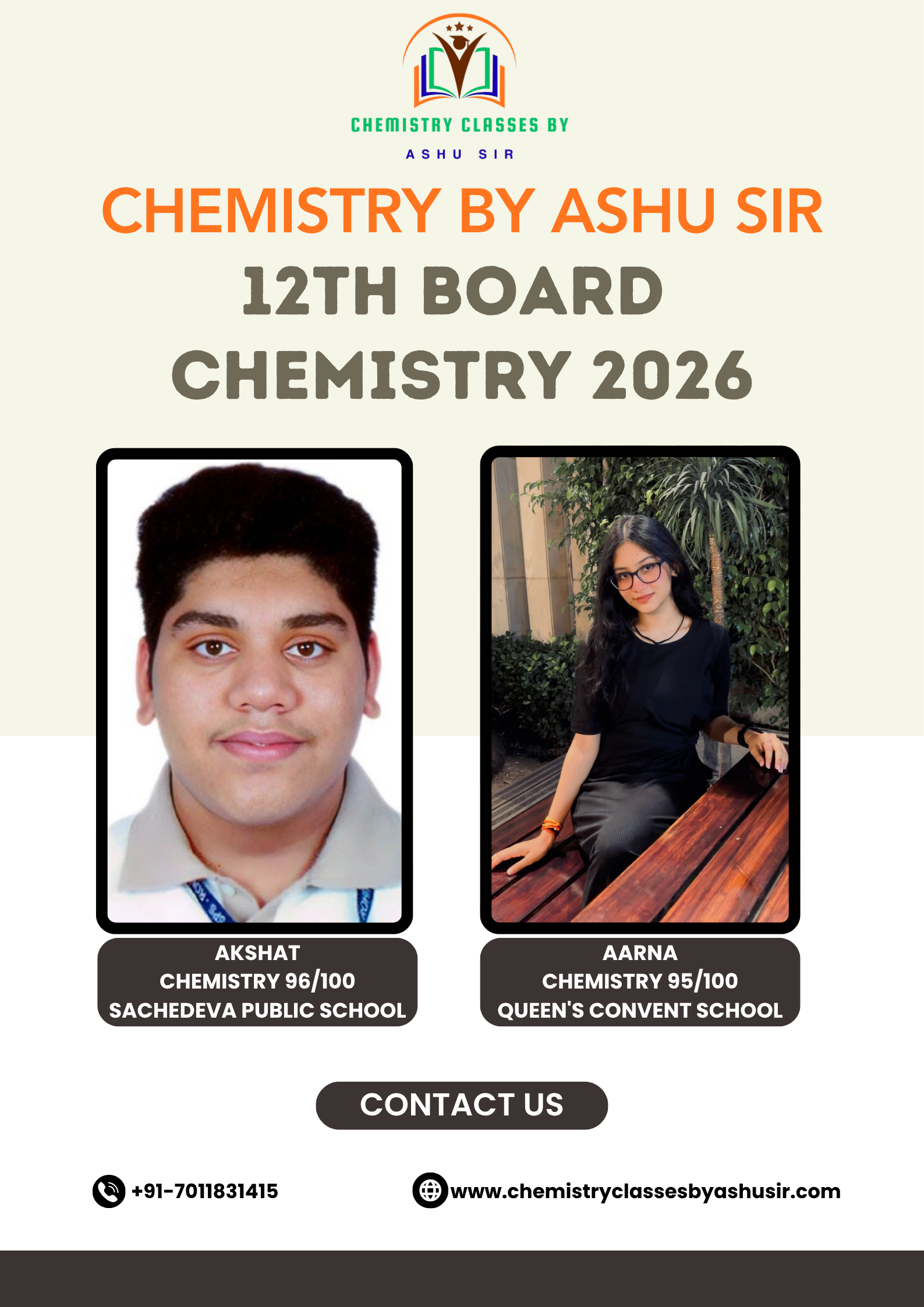 Chemistry Classes by Ashu Sir